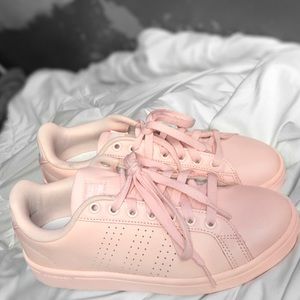 Adidas Coral Pink Cloudfoam Sneakers-Size 6 1/2